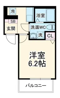 Ft-KAMOI flat【2階】の間取り