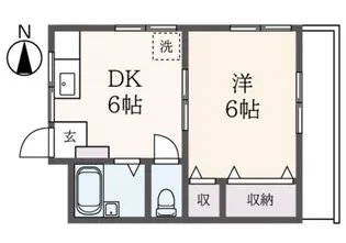 エスペランサ【1階】の間取り