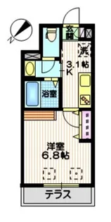 La grandeur【1階】の間取り