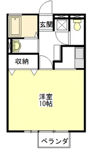 シャルム【1階】の間取り