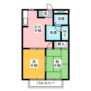 アルファメゾン【2階】の間取り