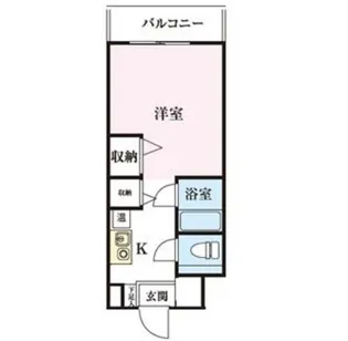 アカデミア清新【4階】の間取り