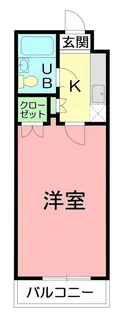 ユースピア本厚木【1階】の間取り