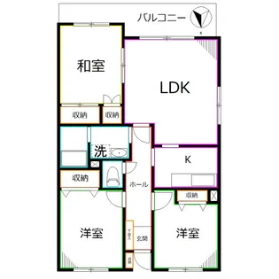 アーガスヒルズ【2階】の間取り