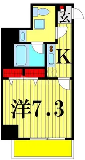 アイルグランデ東京竹ノ塚【7階】の間取り
