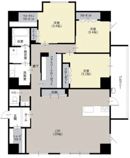 Via蔵用【4階】の間取り