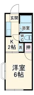 広井荘【2階】の間取り