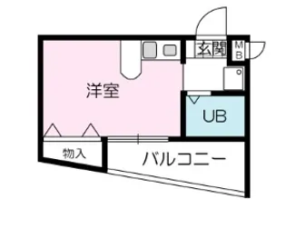 プレアール粟津III【2階】の間取り