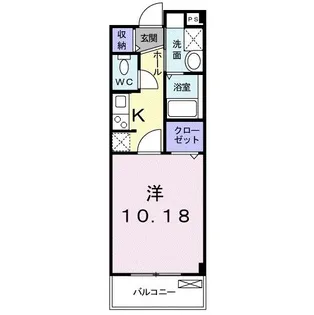 コーラル ガーデン【3階】の間取り