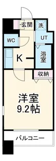 中駒グランヒルズ太閤通駅I【4階】の間取り