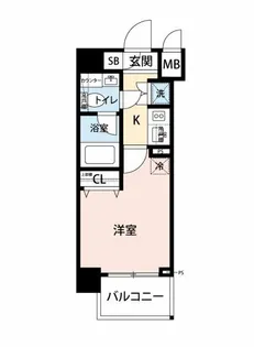 ハーモニーレジデンス羽田WEST【4階】の間取り