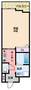 セレーノ西宮【5階】の間取り