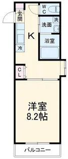 マイフェアー相模原【3階】の間取り