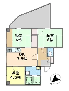 SUN CLARE【3階】の間取り
