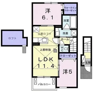 グレイス フォレスト【2階】の間取り
