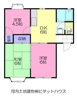 プリンストンハウス A【2階】の間取り