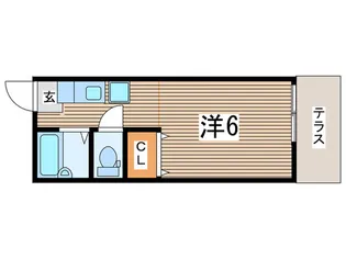 ローズコート【1階】の間取り