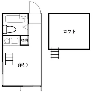 レーベンハイムひばりが丘【1階】の間取り