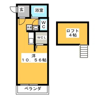 セルマー【2階】の間取り