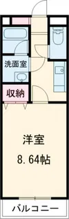 マンションヴィガラス【3階】の間取り