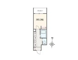 MELLAS海老名II【2階】の間取り