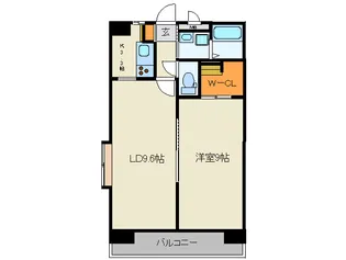 アビテール長町南【4階】の間取り