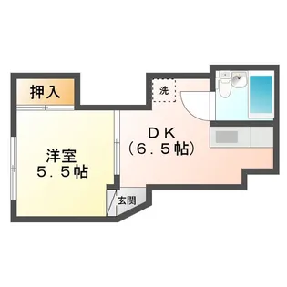 美宝堂ビル【4階】の間取り