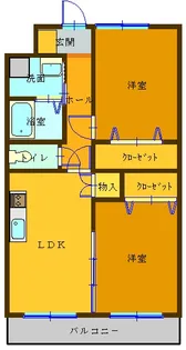 プリマヴェーラ【2階】の間取り