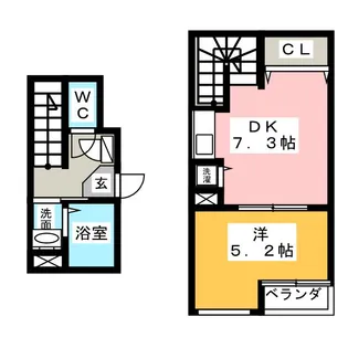 ルミエールSinの間取り