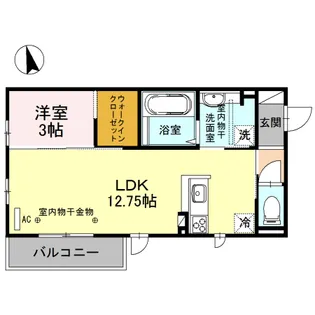 コート アイバー【2階】の間取り