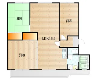 久寿ビル【3階】の間取り