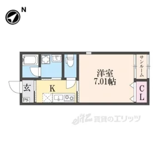 レジーナ【1階】の間取り