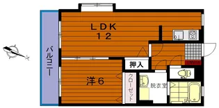 グランチェスタ【3階】の間取り