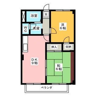 ウイングワン【2階】の間取り