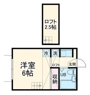 カーサ鵠沼【1階】の間取り