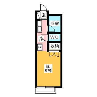 ビューコート【1階】の間取り