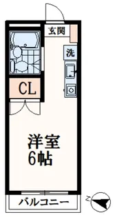 レジデンス小川【2階】の間取り