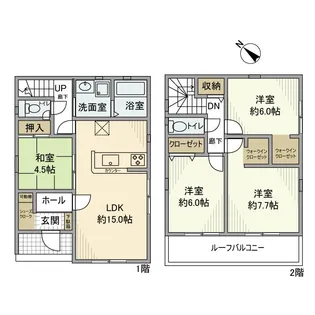 埼玉県行田市門井町3【一戸建】の間取り