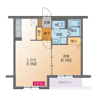 アティランス【2階】の間取り