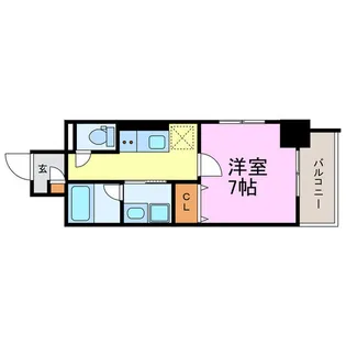愛知県名古屋市北区大曽根4【マンション】の間取り