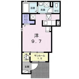 ビューテラス I【1階】の間取り