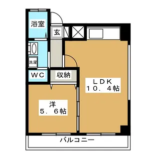 メゾン梅沢【2階】の間取り
