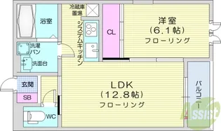 宮城県仙台市青葉区小田原5【一戸建】の間取り