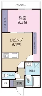 オリーブ今村【2階】の間取り
