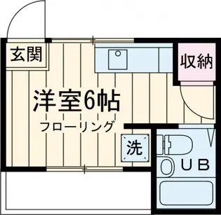 グリュックハイツ【1階】の間取り