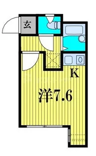 1Rの間取り画像
