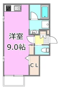 千葉県千葉市中央区葛城2【アパート】の間取り