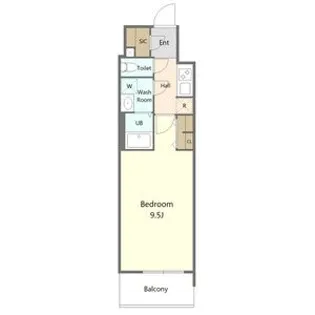 S-RESIDENCE岐阜駅【5階】の間取り