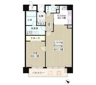 アステリオン松濤【3階】の間取り