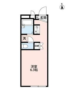 エレファントひらの【1階】の間取り